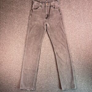 Vintage 80s‎ Wrangler Jeans Womens 7 Black Cowboy-Fits26.5x34.5-13MBKG